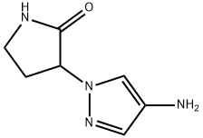 3-(4-Amino-1h-pyrazol-1-yl)pyrrolidin-2-one