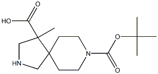 8-tert-butyl 4-methyl 2,8-diazaspiro[4.5]decane-4,8-dicarboxylate