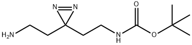 tert-butyl N-{2-[3-(2-aminoethyl)-3H-diazirin-3-yl]ethyl}carbamate