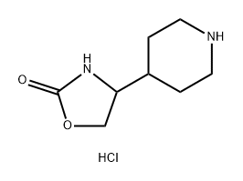 4-(piperidin-4-yl)-1,3-oxazolidin-2-one hydrochloride