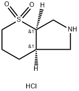 rac-(4aR,7aR)-octahydro-1lambda6-thiopyrano[2,3-c]pyrrole-1,1-dione hydrochloride, cis