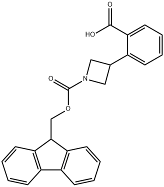 2-(1-(((9H-fluoren-9-yl)methoxy)carbonyl)azetidin-3-yl)benzoic acid