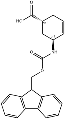 trans-5-(9H-Fluoren-9-ylmethoxycarbonylamino)-cyclohex-3-enecarboxylic acid