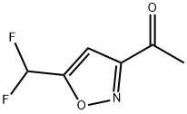 1-[5-(difluoromethyl)-1,2-oxazol-3-yl]ethan-1-one