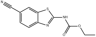 Carbamic acid, N-(6-cyano-2-benzothiazolyl)-, ethyl ester