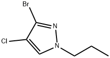 1H-Pyrazole, 3-bromo-4-chloro-1-propyl-