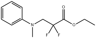 Propanoic acid, 2,2-difluoro-3-(methylphenylamino)-, ethyl ester