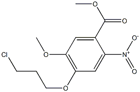 4-(3-chloropropoxy)-5-Methoxy-2-nitrobenzoate