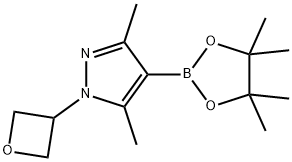 3,5-dimethyl-1-(oxetan-3-yl)-4-(4,4,5,5-tetramethyl-1,3,2-dioxaborolan-2-yl)pyrazole