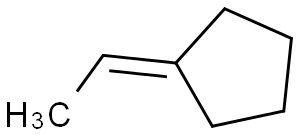 Cyclopentane, ethylidene-