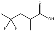 4,4-difluoro-2-methylpentanoic acid