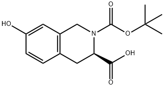 (3R)-2-叔丁氧羰基-7-羟基-1,2,3,4-四氢异喹啉-3-羧酸