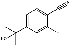 2-fluoro-4-(2-hydroxypropan-2-yl)benzonitrile