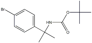 [1-(4-Bromo-phenyl)-1-methyl-ethyl]-carbamic acid tert-butyl ester