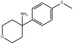 2H-Pyran-4-amine, tetrahydro-4-[4-(methylthio)phenyl]-