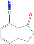 2,3-dihydro-3-oxo-1H-indene-4-carbonitrile