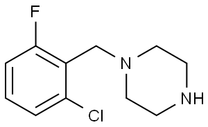 1-(2-氯-6-氟苄基)哌嗪