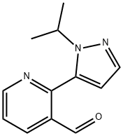 2-(1-isopropyl-1H-pyrazol-5-yl)nicotinaldehyde