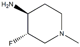 trans-3-fluoro-1-methylpiperidin-4-amine