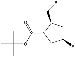 tert-butyl (2R,4R)-2-(bromomethyl)-4-fluoropyrrolidine-1-carboxylate