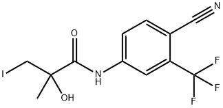 N-[4-Cyano-3-(trifluoromethyl)phenyl]-2-hydroxy-3-iodo-2-methylpropanamide