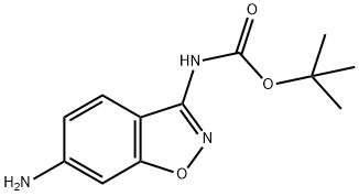 Carbamic acid, N-(6-amino-1,2-benzisoxazol-3-yl)-, 1,1-dimethylethyl ester