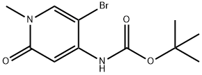 tert-Butyl (5-bromo-1-methyl-2-oxo-1,2-dihydropyridin-4-yl)carbamate