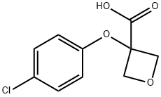 3-(4-chlorophenoxy)oxetane-3-carboxylic acid