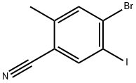 4-Bromo-5-iodo-2-methyl-benzonitrile