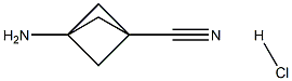 3-aminobicyclo[1.1.1]pentane-1-carbonitrile hydrochloride