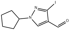 1-cyclopentyl-3-iodo-1H-pyrazole-4-carbaldehyde