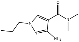 3-amino-N,N-dimethyl-1-propyl-1H-pyrazole-4-carboxamide