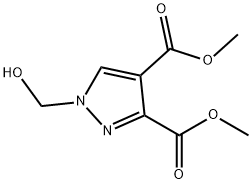 1H-Pyrazole-3,4-dicarboxylic acid, 1-(hydroxymethyl)-, 3,4-dimethyl ester