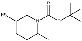 1-Piperidinecarboxylic acid, 5-mercapto-2-methyl-, 1,1-dimethylethyl ester