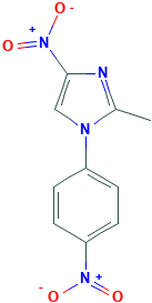 1-(4-NITROPHENYL)-2-METHYL-4-NITROIMIDAZOLE