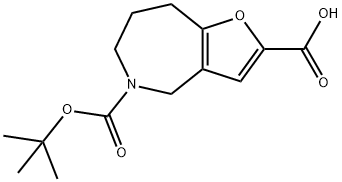 5-[(tert-butoxy)carbonyl]-4H,5H,6H,7H,8H-furo[3,2-c]azepine-2-carboxylic acid