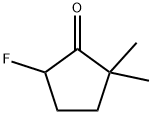 5-fluoro-2,2-dimethylcyclopentan-1-one