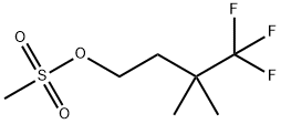 4,4,4-trifluoro-3,3-dimethylbutyl methanesulfonate