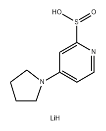 Lithium(1+) ion 4-(pyrrolidin-1-yl)pyridine-2-sulfinate