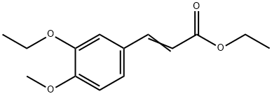 2-Propenoic acid, 3-(3-ethoxy-4-methoxyphenyl)-, ethyl ester