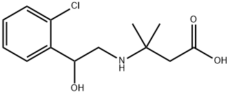 3-((2-(2-Chlorophenyl)-2-hydroxyethyl)amino)-3-methylbutanoic acid