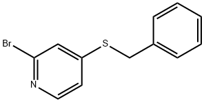 4-(benzylthio)-2-bromopyridine