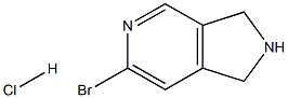 6-Bromo-2,3-dihydro-1H-pyrrolo[3,4-c]pyridine hydrochloride