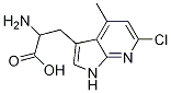 1H-Pyrrolo[2,3-b]pyridine-3-propanoic acid, a-aMino-6-chloro-4-Methyl-