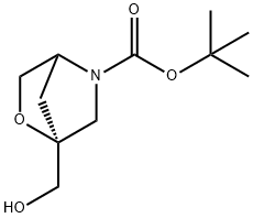 2-Oxa-5-azabicyclo[2.2.1]heptane-5-carboxylic acid, 1-(hydroxymethyl)-, 1,1-dimethylethyl ester, (1S)-