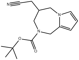 Tert-Butyl 4-(Cyanomethyl)-4,5-Dihydro-1H-Pyrrolo[1,2-A][1,4]Diazepine-2(3H)-Carboxylate*