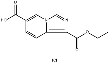 1-(ethoxycarbonyl)imidazo[1,5-a]pyridine-6-carboxylic acid hydrochloride*
