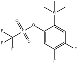 4,5-difluoro-2-(trimethylsilyl)phenyl triflate