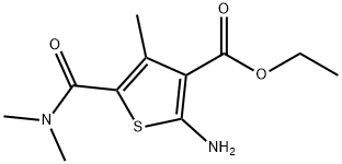 2-氨基-5-二甲基氨基甲酰基-4-甲基噻吩-3-羧酸乙酯