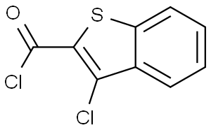 3-氯-1-苯并噻吩-2-甲酰氯